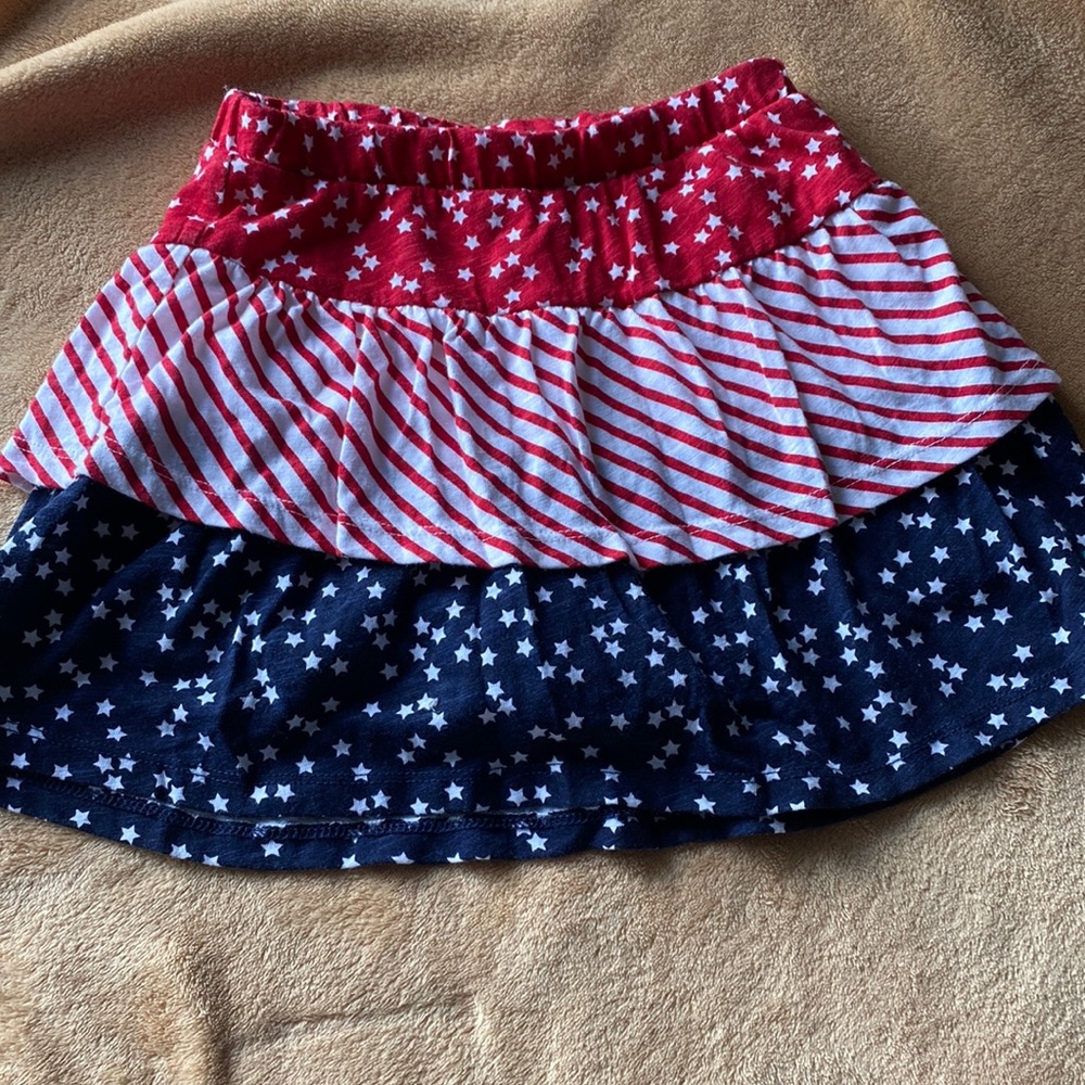JUMPING BEANS - 4TH OF JULY SKIRT